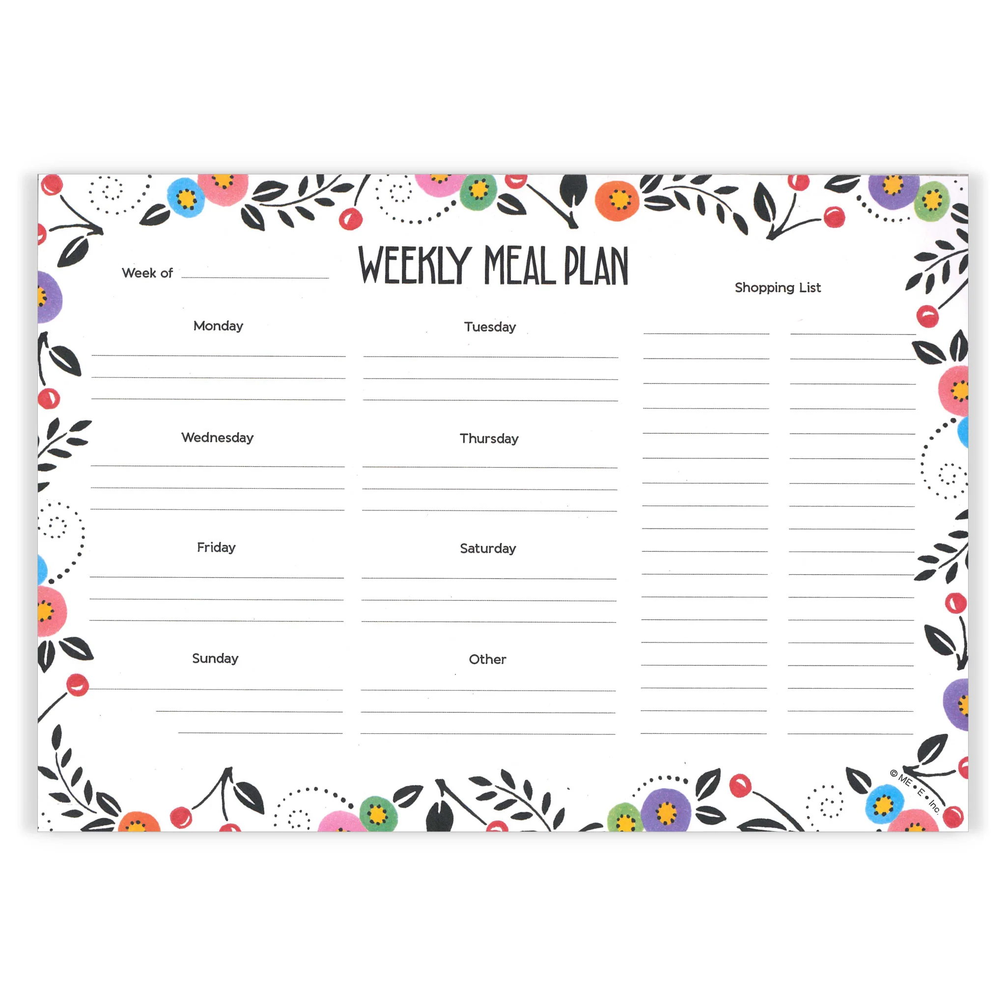Modern Cherry Toss Meal Planner - Image 3