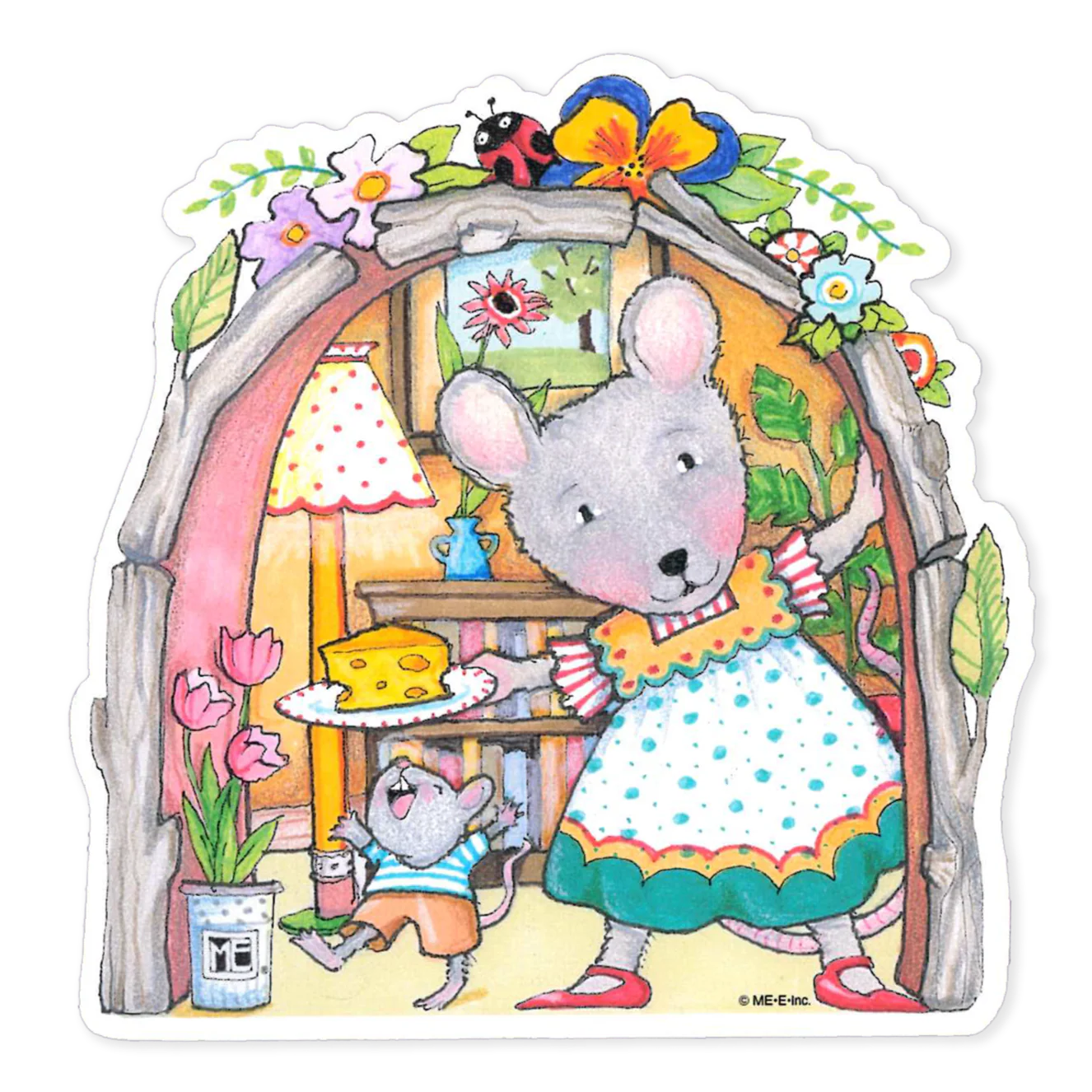 Mouse House Wall Decals - Image 3