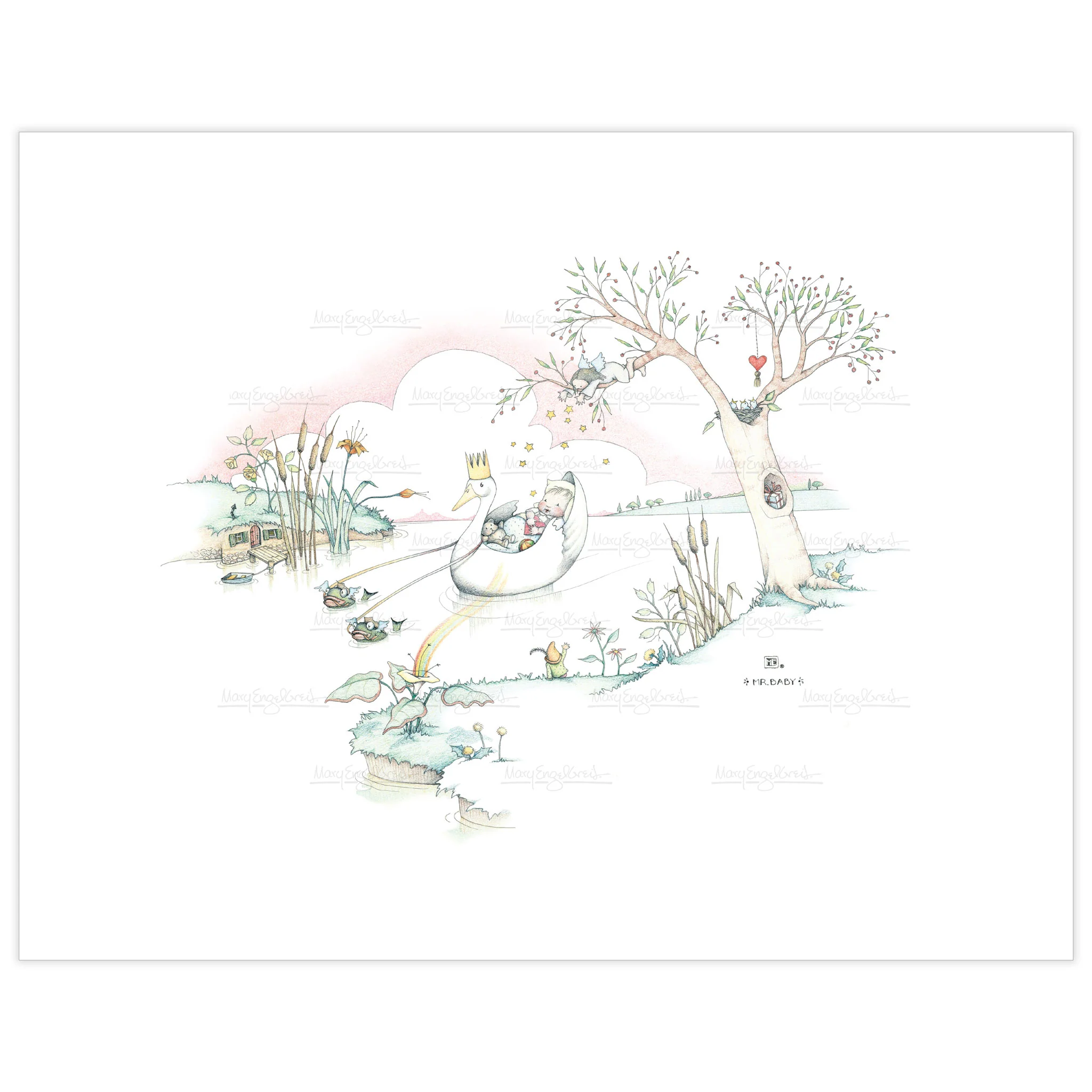 Mr Baby Fine Art Print
