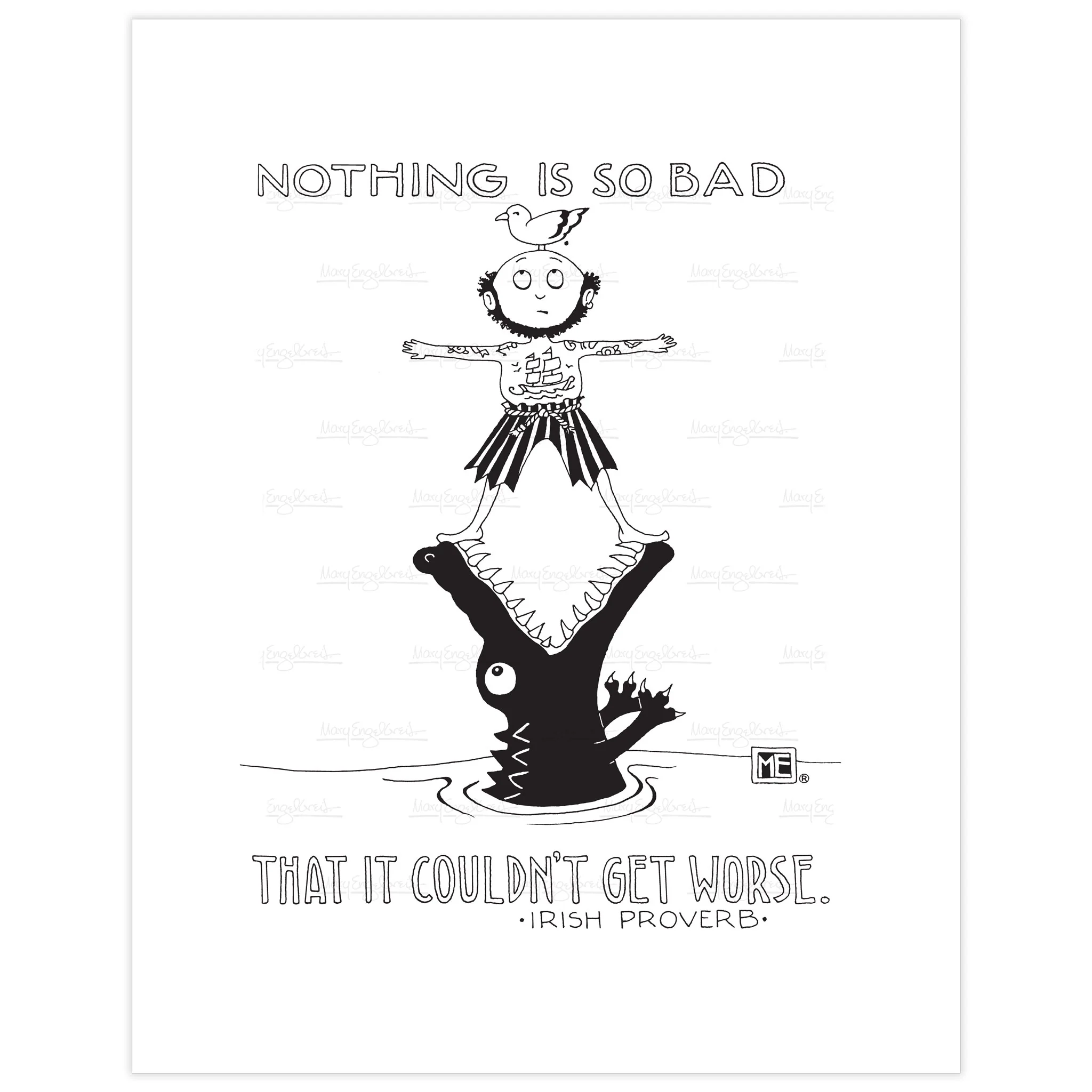 Nothing's So Bad Fine Art Print