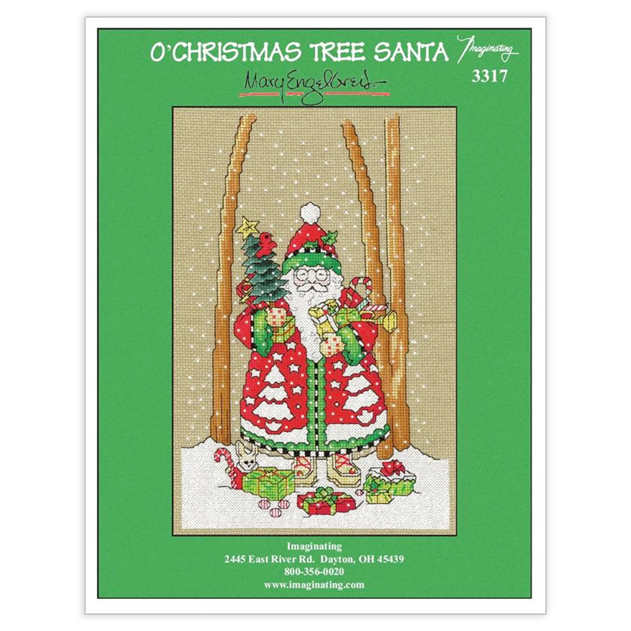 O' Christmas Tree Counted Cross Stitch Kit - Image 2
