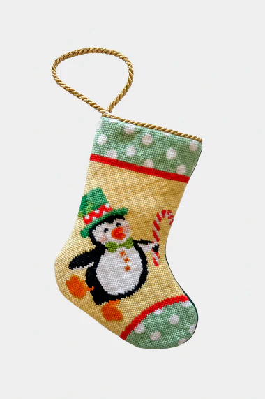 Penguin on Holiday Bauble Stocking - Image 2