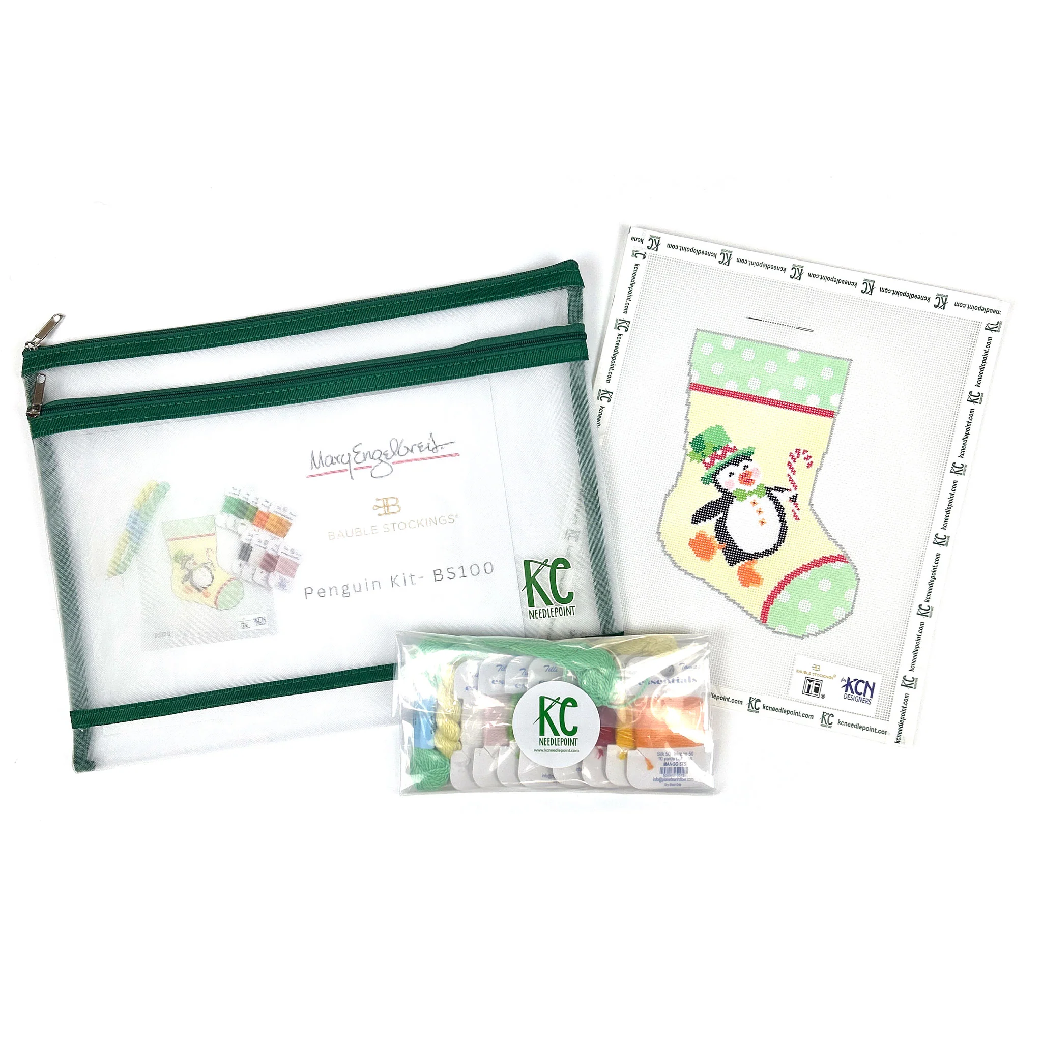 Penguin Ornament Size Bauble Stocking Kit - Image 2