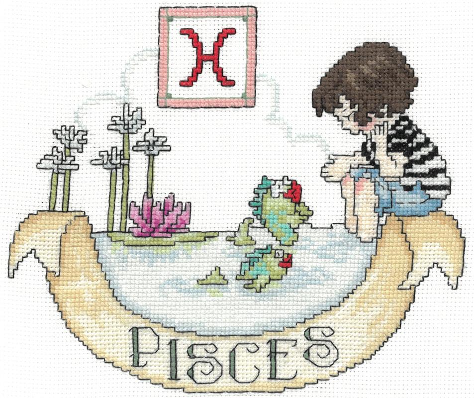 Pisces Counted Cross Stitch Kit