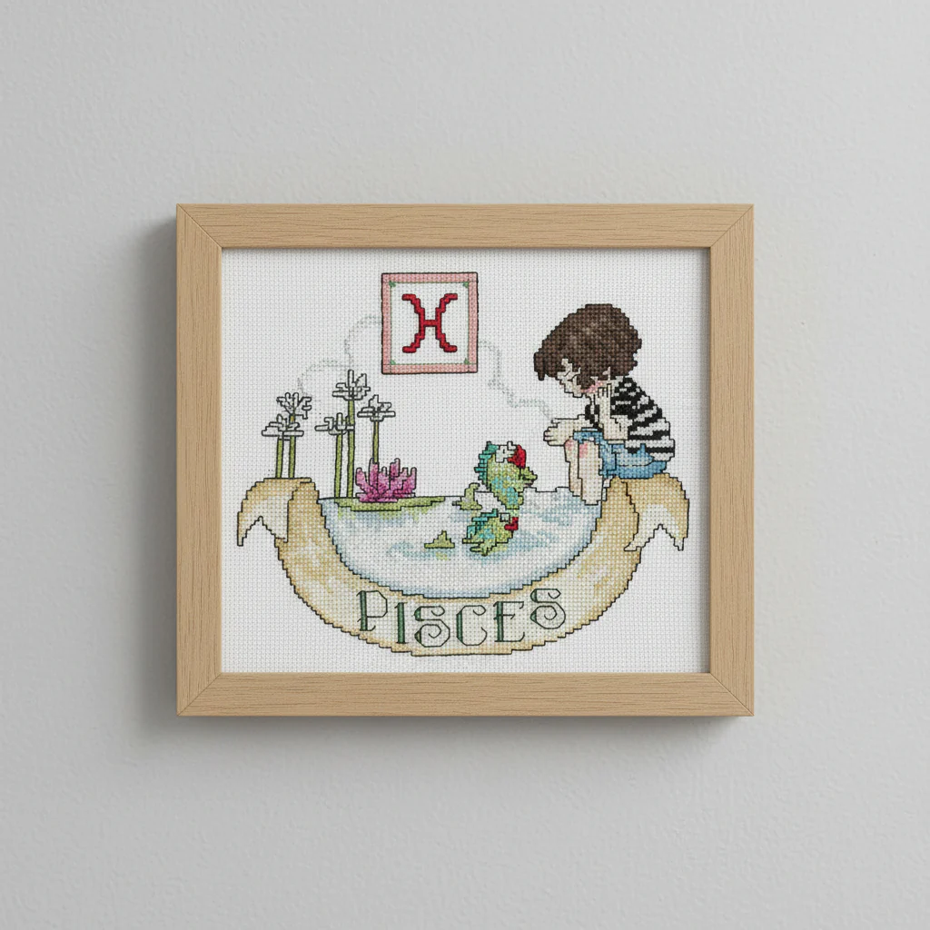 Pisces Counted Cross Stitch Leaflet - Image 3