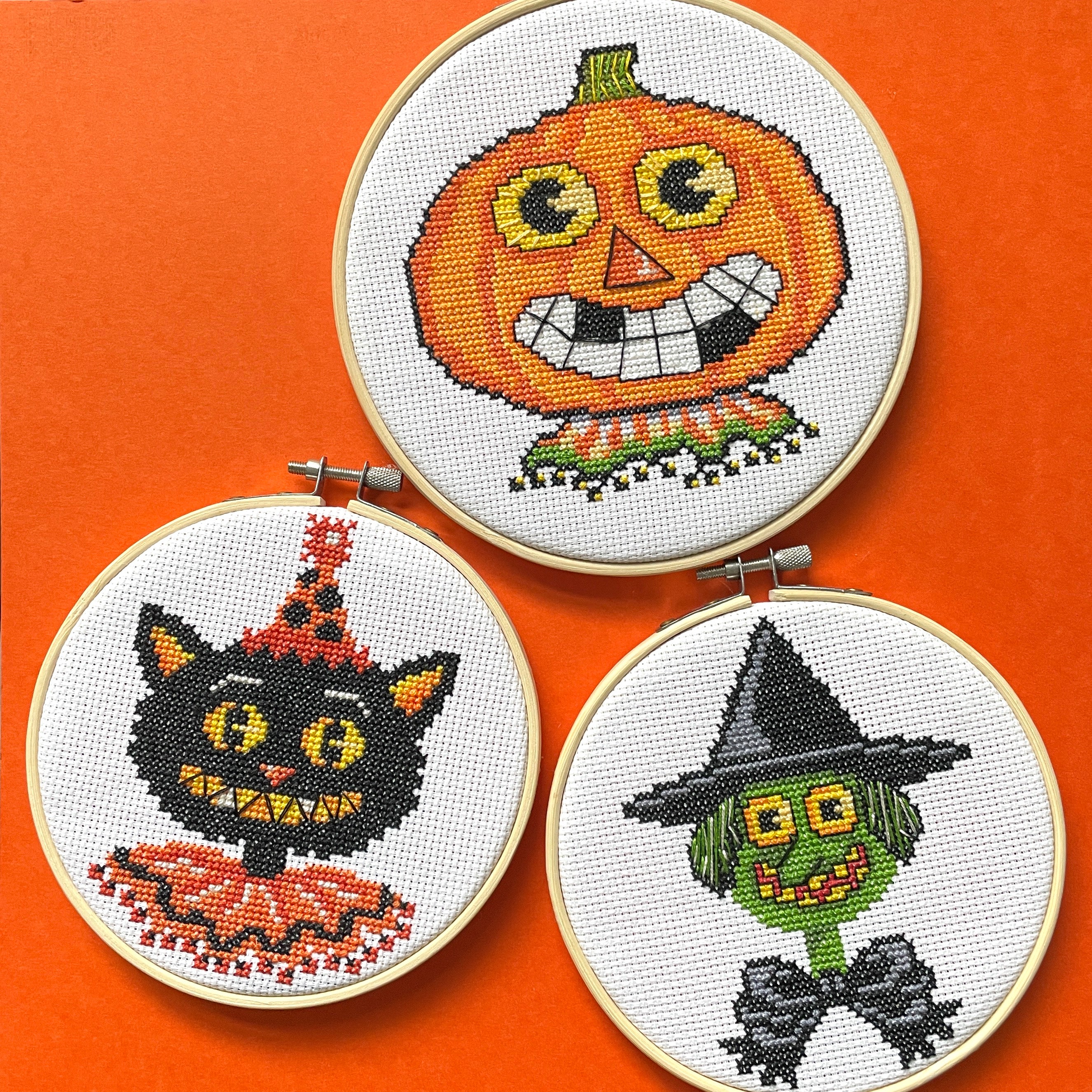 Pumpkin Counted Cross Stitch Kit - Image 4