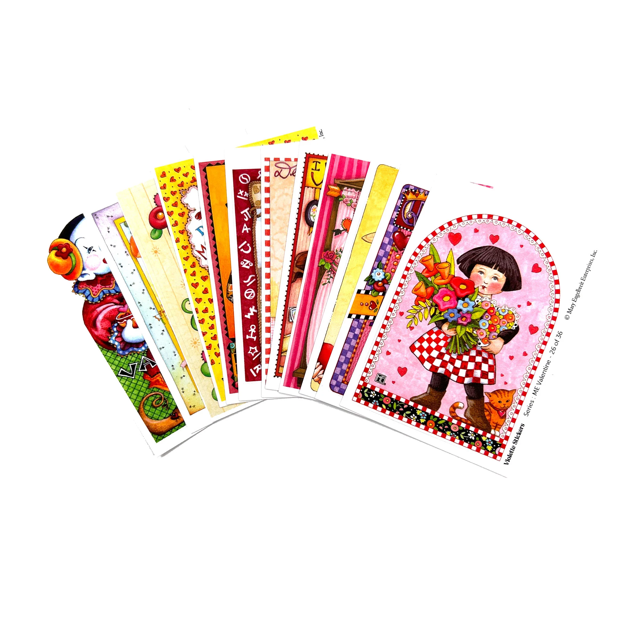 Queen of Hearts Sticker Tin - Image 2