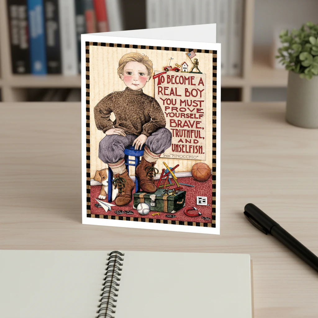 Real Boy Greeting Card Bundle - Image 2