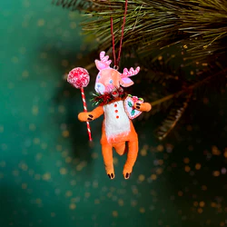 Sugarplum Prancer Reindeer Ornament - Image 2