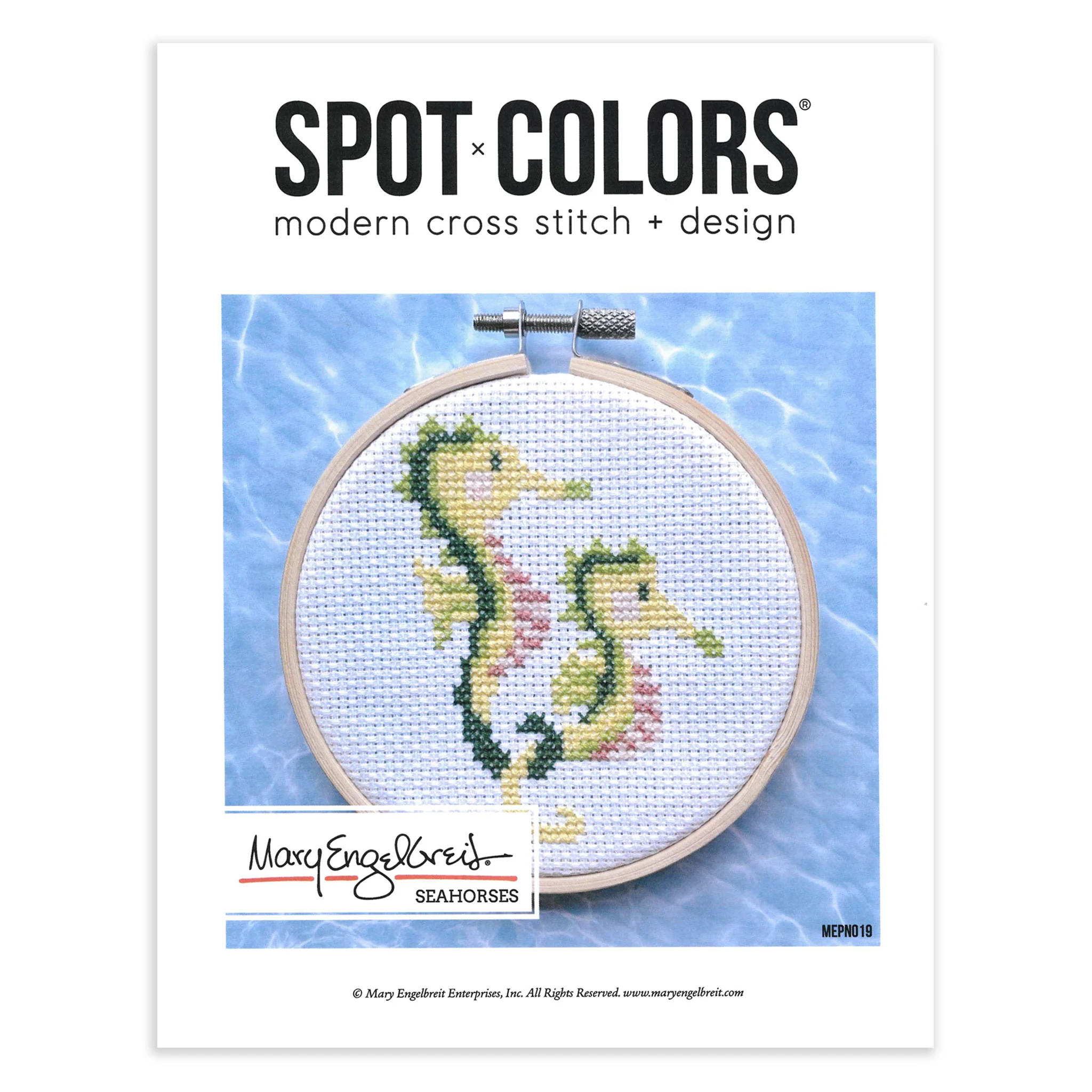 Seahorse Counted Cross Stitch Leaflet