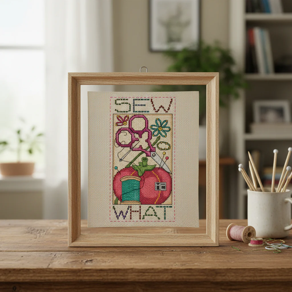 Sew What Counted Cross Stitch Leaflet - Image 2