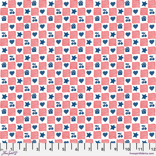 Simple American Home Fabric