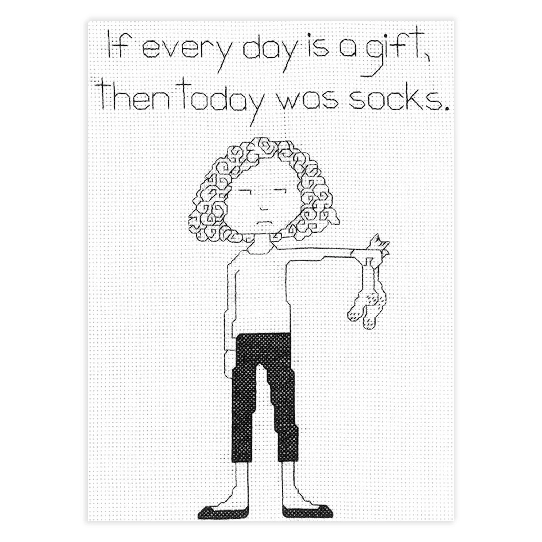 Socks Counted Cross Stitch Kit