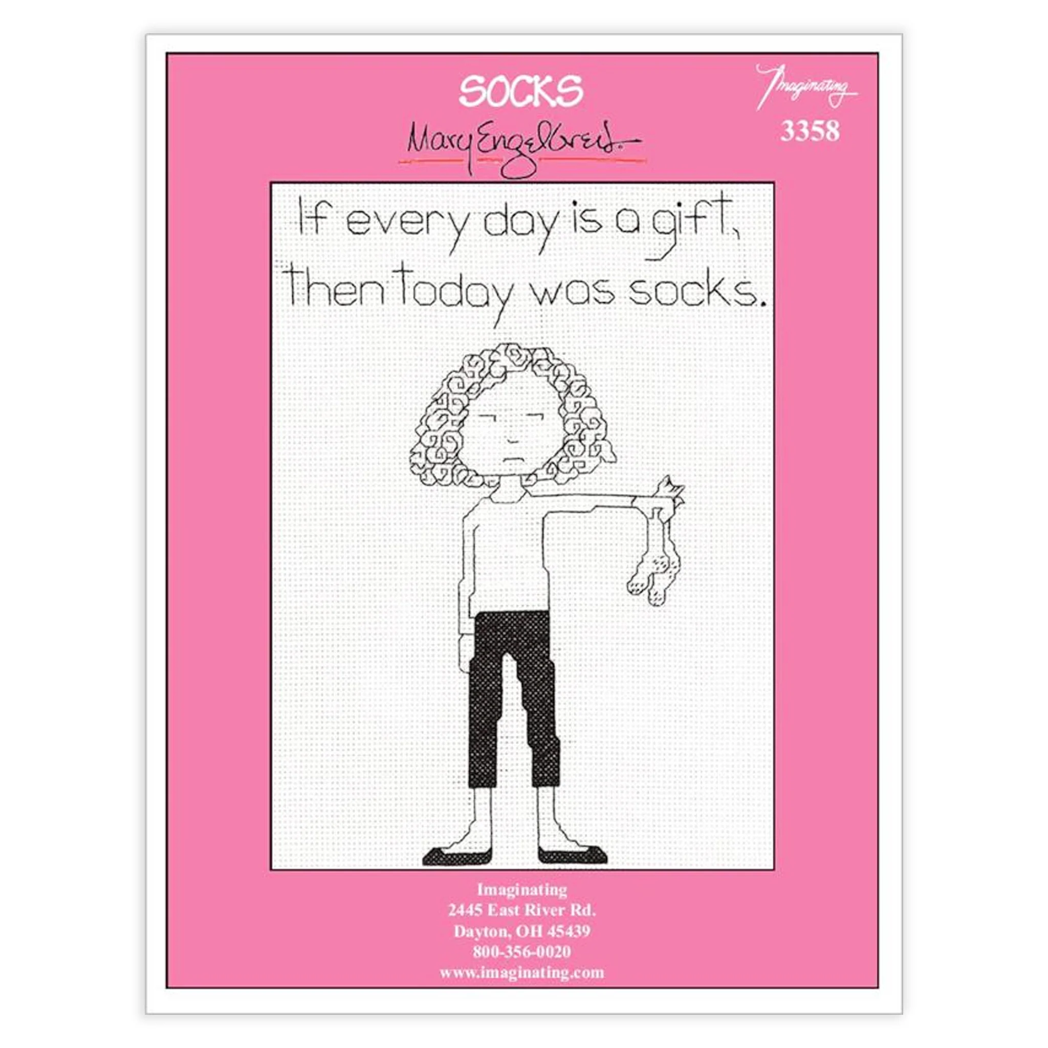 Socks Counted Cross Stitch Leaflet - Image 2