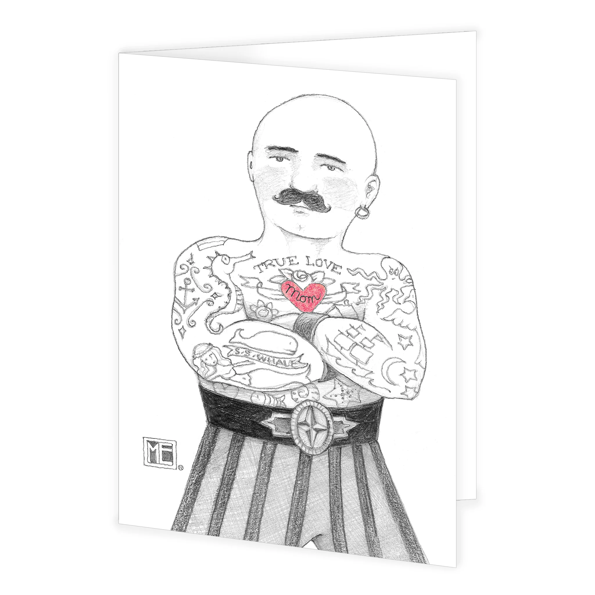 Strong Man Engeldark Card