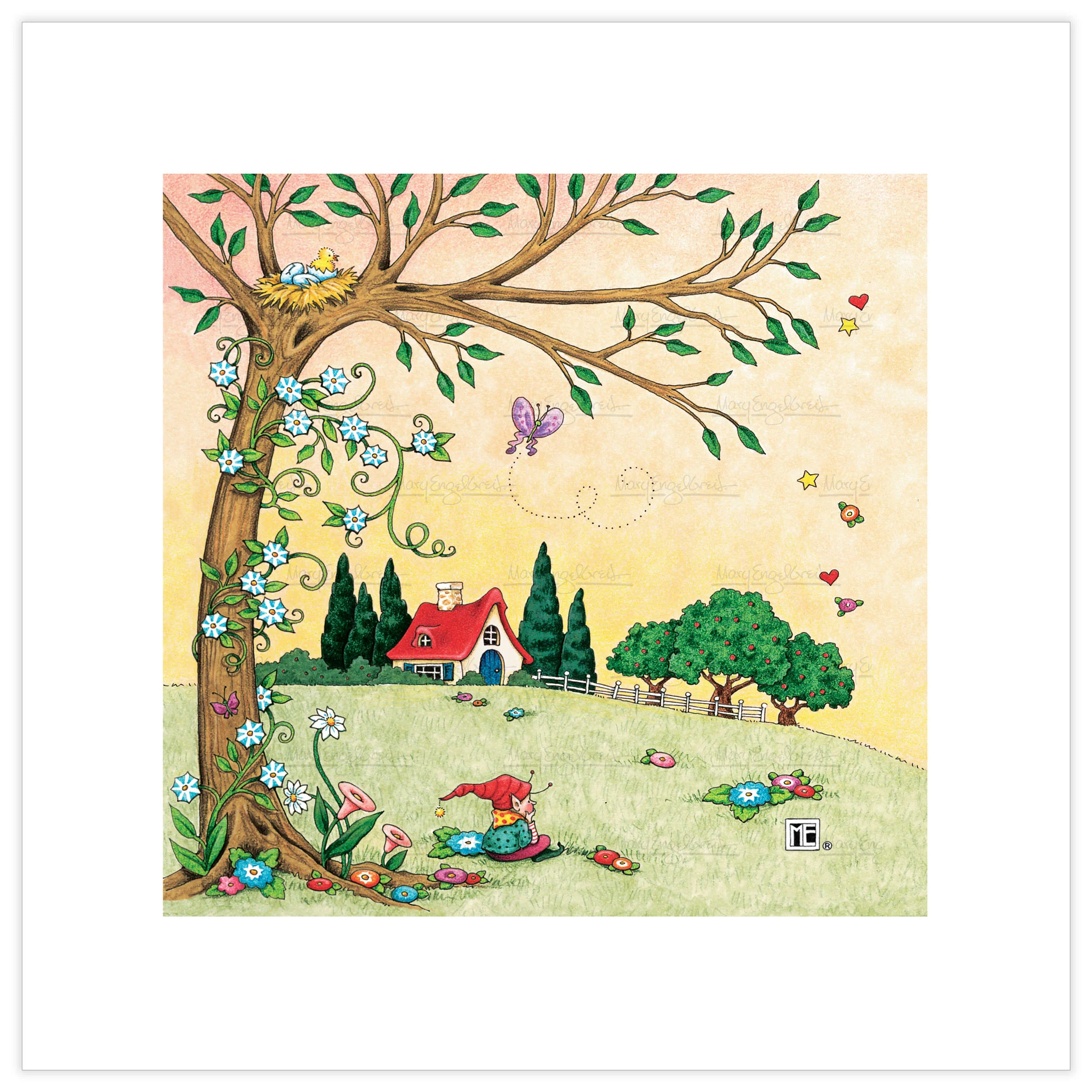 Summer Cottage Fine Print