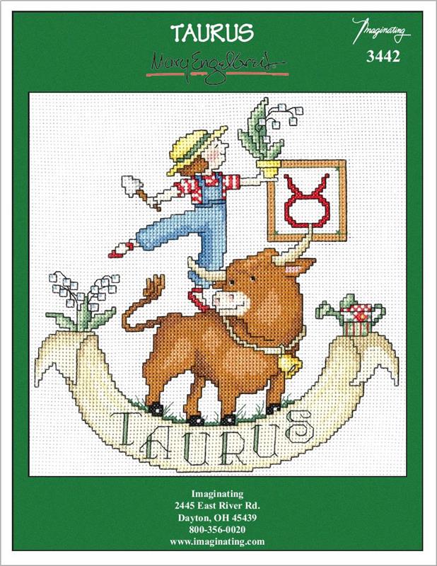 Taurus Counted Cross Stitch Kit - Image 2