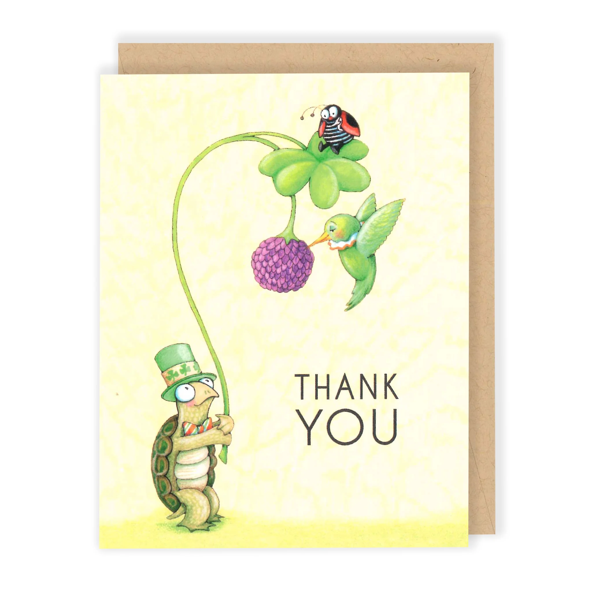 Thanks Turtle Greeting Card