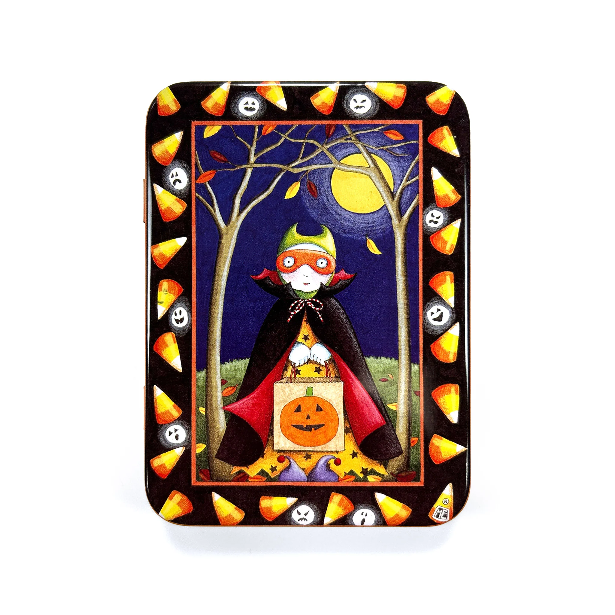 Trick or Treat Sticker Tin