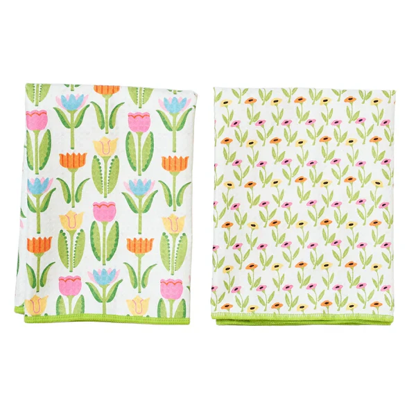 Tulips Double Duty Towels - Image 2