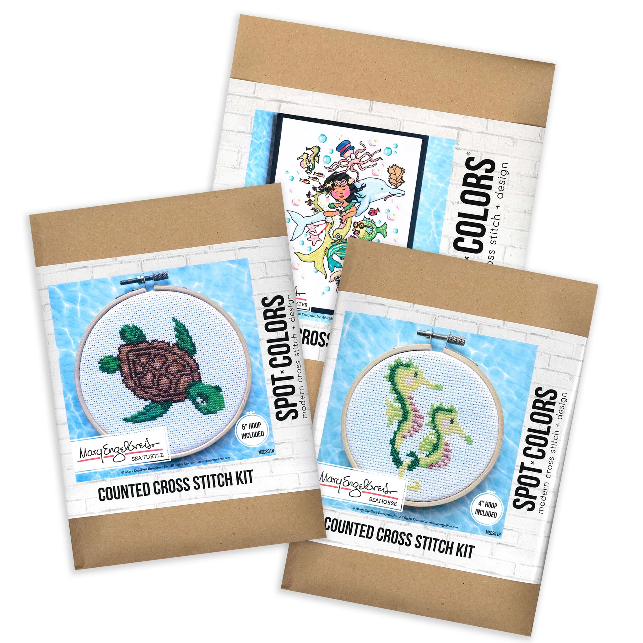 Under Water Cross Stitch Kit Bundle