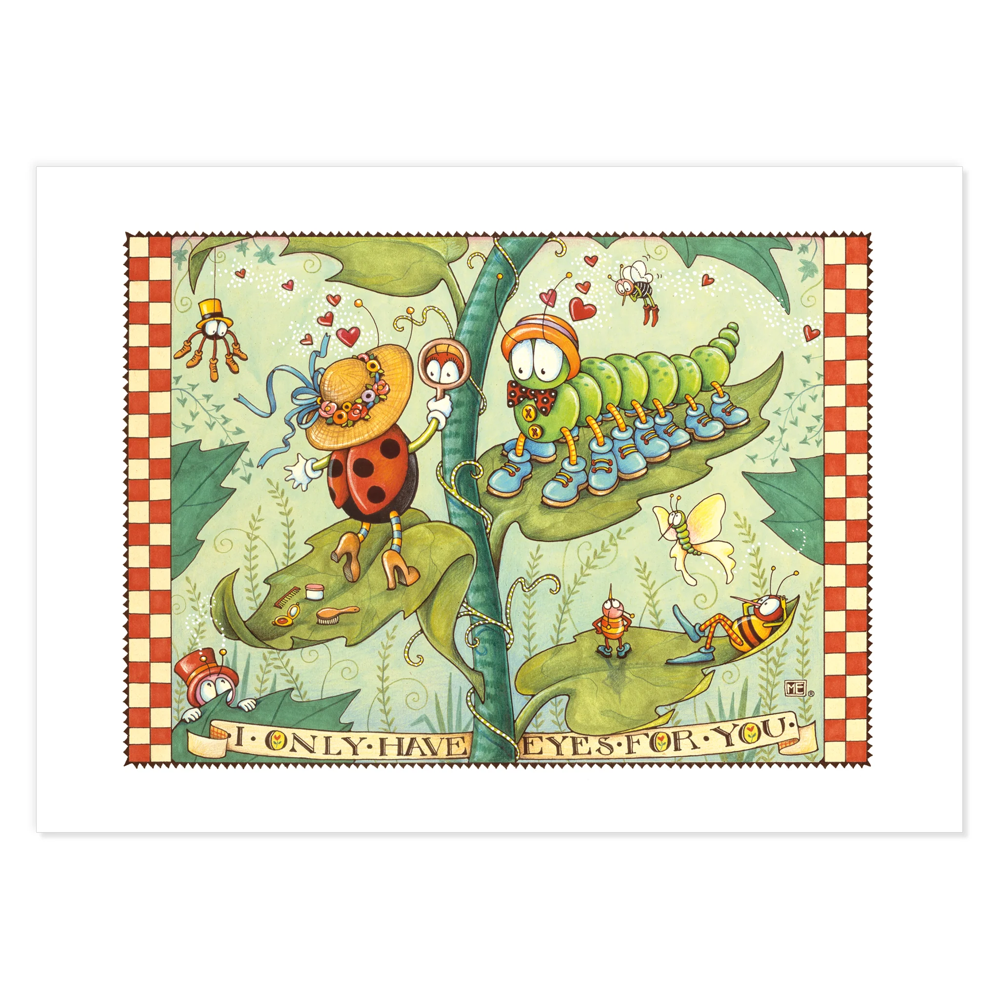 Bee My Valentine Postcards - Image 7