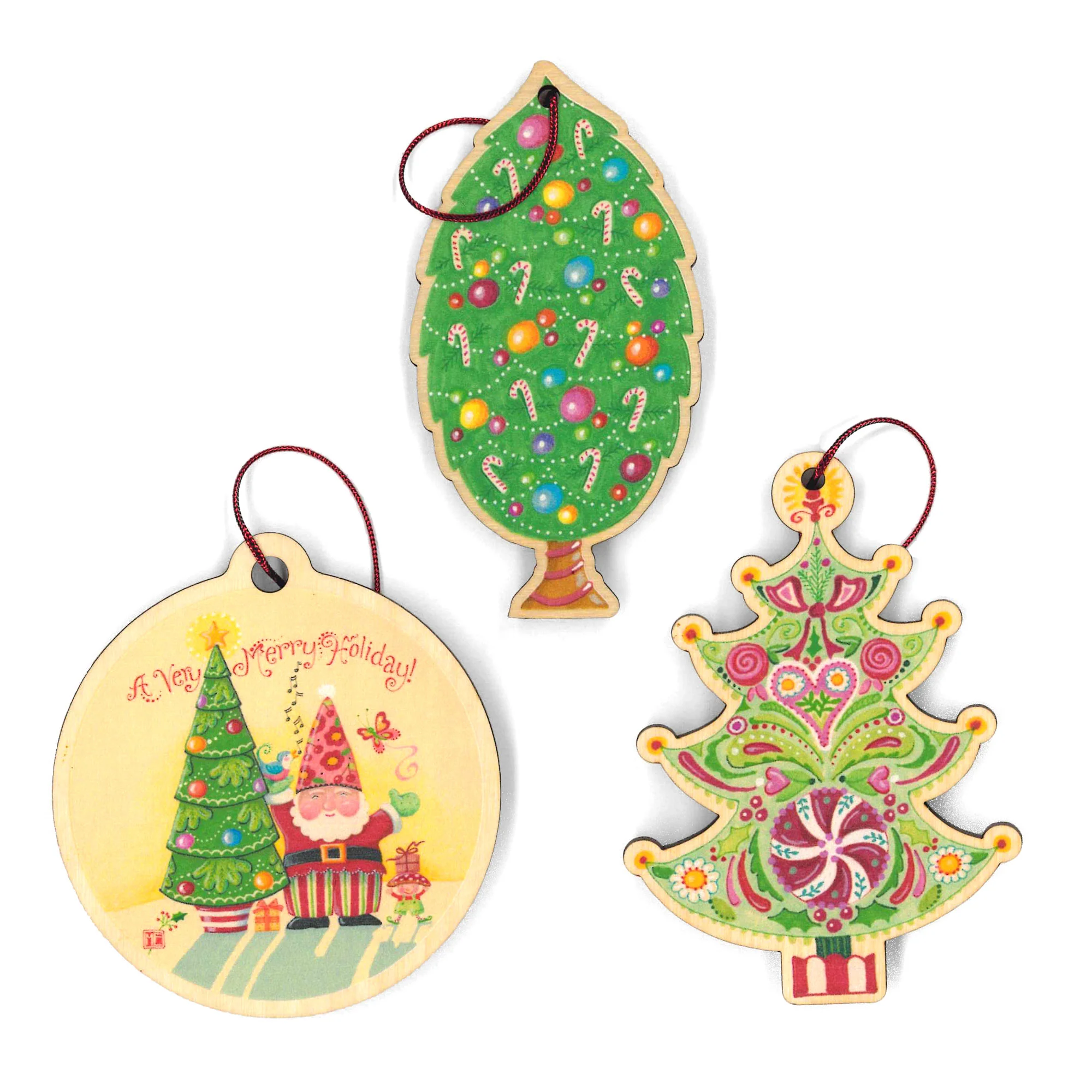 Candy Cane Cheer Tree Ornament - Image 2
