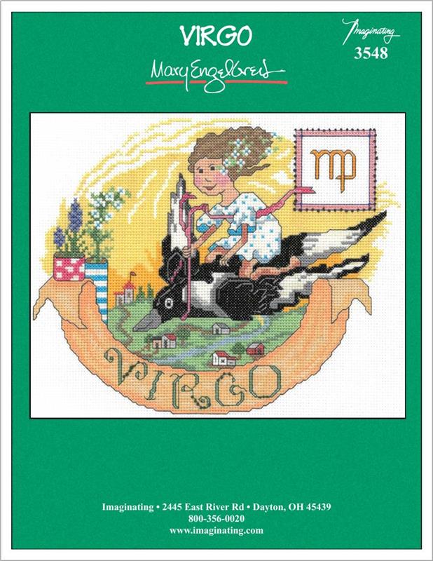 Virgo Counted Cross Stitch Leaflet - Image 2