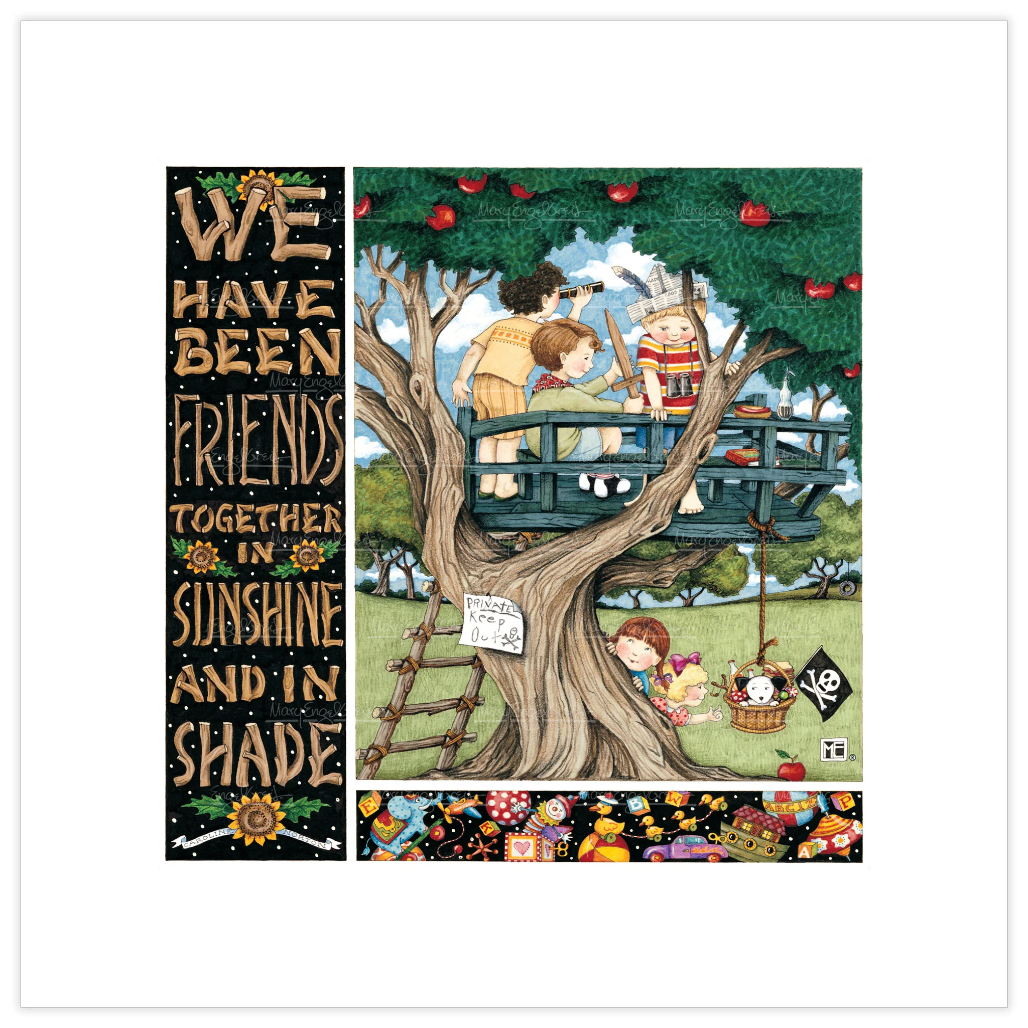 We Have Been Friends Fine Art Print