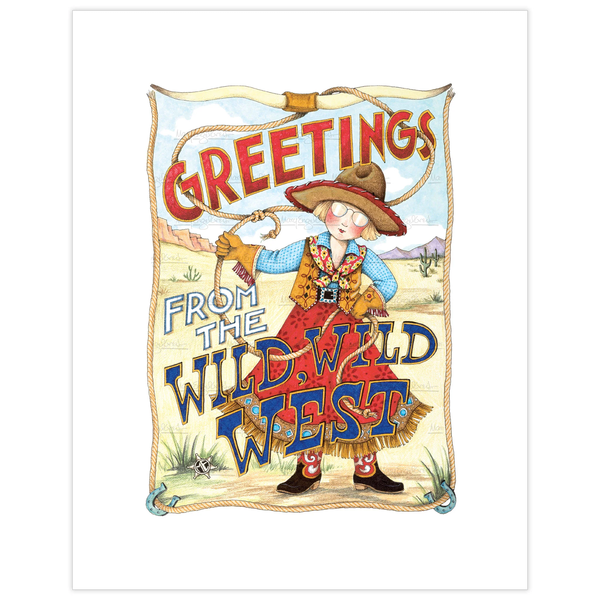 Wild West Fine Art Print